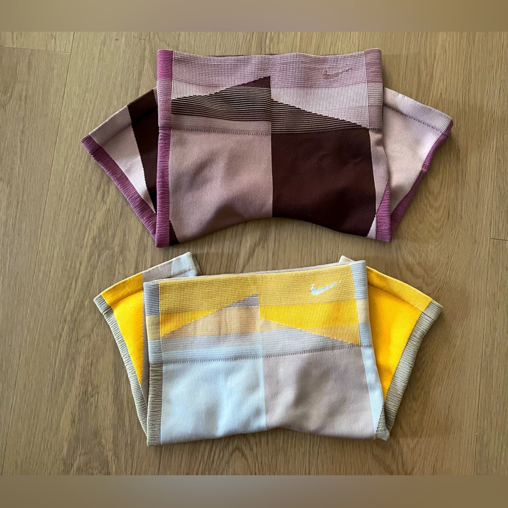 Set of 2 The Nike Sculpt Tight Fit Training Bike Shorts Size XS good as new